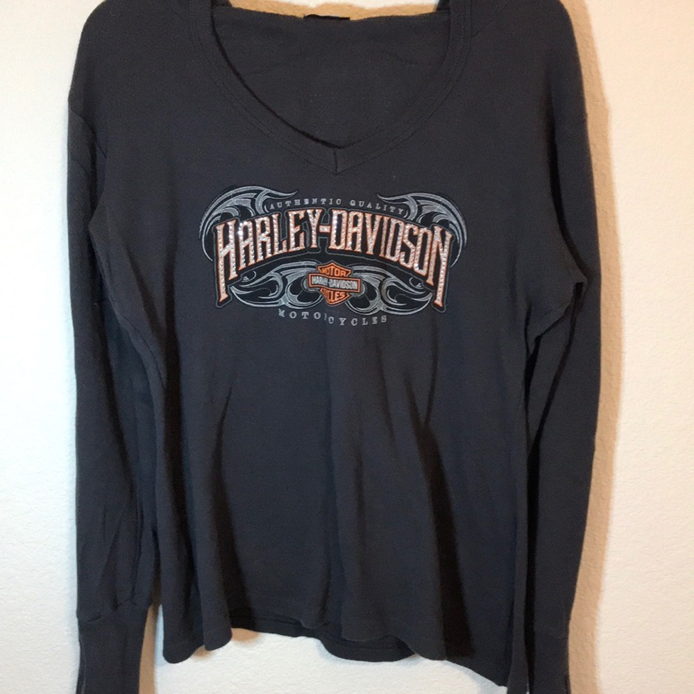 Harley Davidson long sleeve light sweater